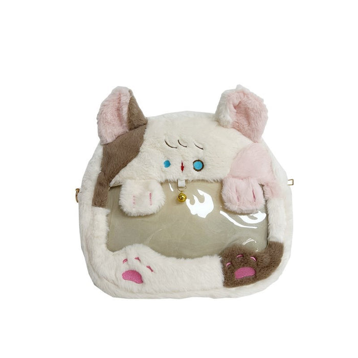 Wholesale PP cotton cute backpack cartoon character backpack  transparent bag