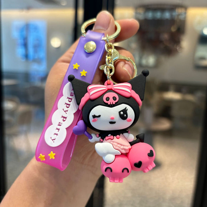 Wholesale Cartoon pvc Doll Pendant Ornaments Keychains