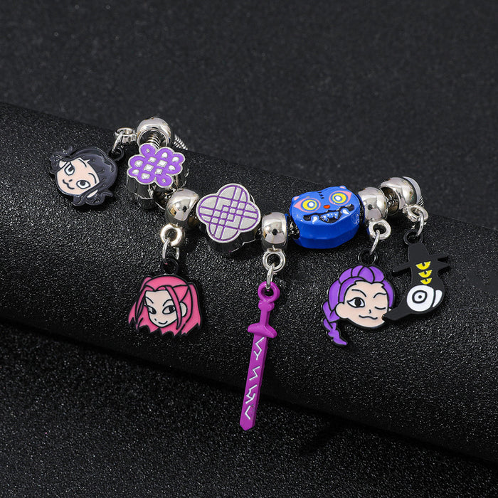 Wholesale Cartoon Anime K-POP Beaded Bracelet