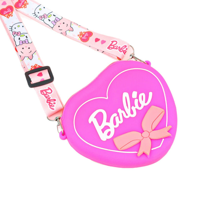 Wholesale Cartoon Silicone Zip Coin Purse for Kids Cute Crossbody Bag for Earphones MOQ≥5