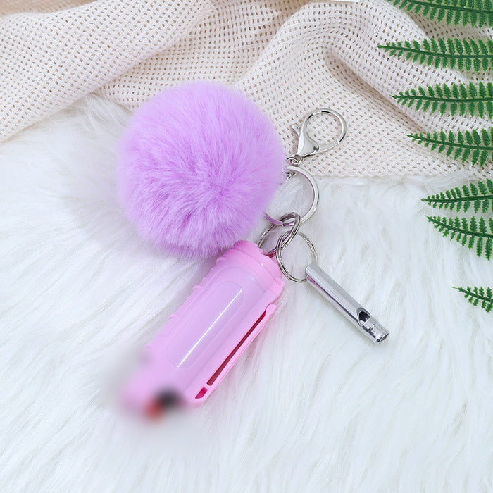 Wholesale Portable Multifunctional Fur Ball Keychain JDC-KC-Jinl006