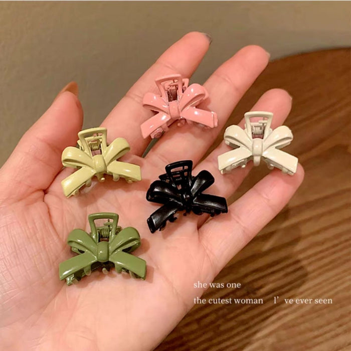 Wholesale  girl bow hairpin female  small clip bangs shark clip jewelry