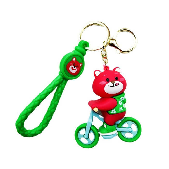 Wholesale PVC Cartoon Doll Keychain JDC-KC-WuYi031