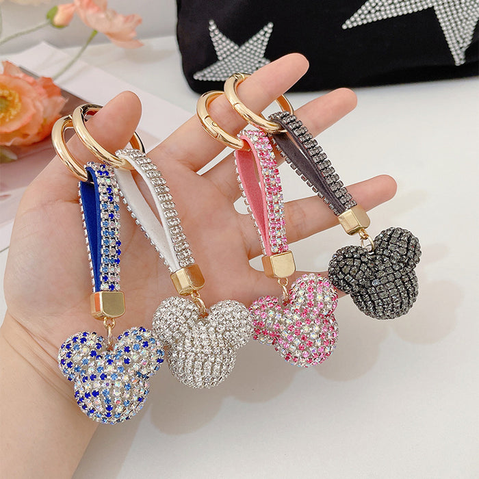 Wholesale Cartoon Diamond Alloy Keychain JDC-KC-CH119