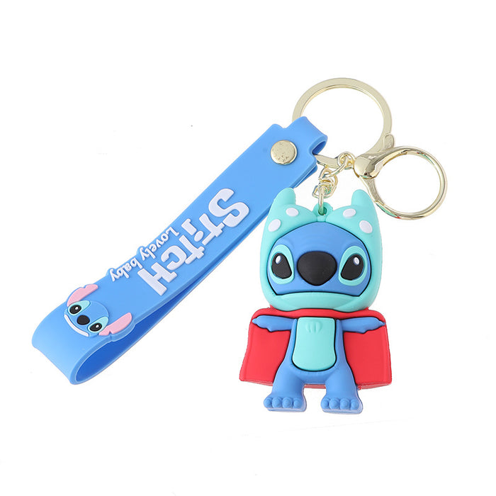 Wholesale Cartoon Silicone Keychains (F) JDC-KC-ZiXing001