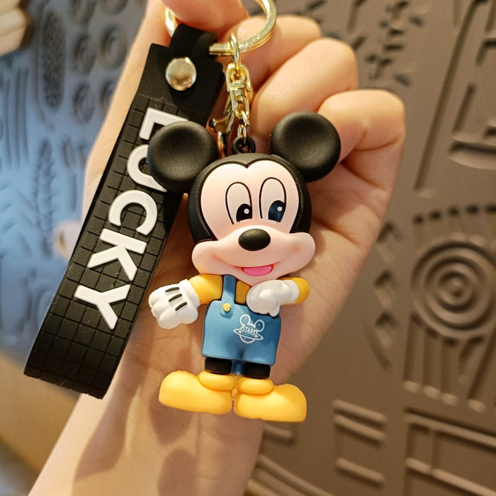 Wholesale Silicone Cartoon Doll Keychain JDC-KC-MingT227