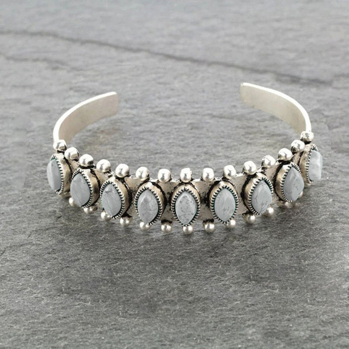 Wholesale Turquoise Open Bracelet Vintage Pattern Bracelet Bracelet Bracelet