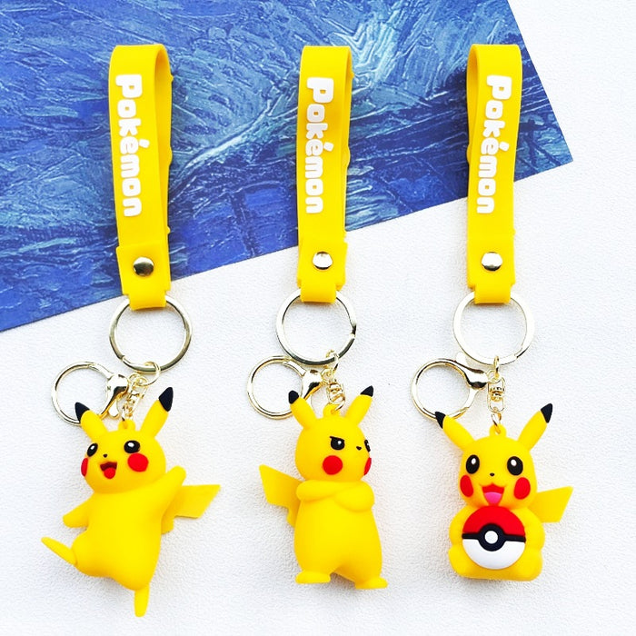 Wholesale PVC Cartoon Doll Keychain JDC-KC-WuYi218