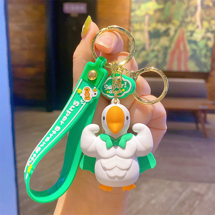 Wholesale Creative Mighty Goose Keychain