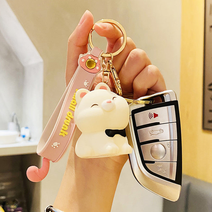 Wholesale Keychain, cute animal, car doll, backpack pendant