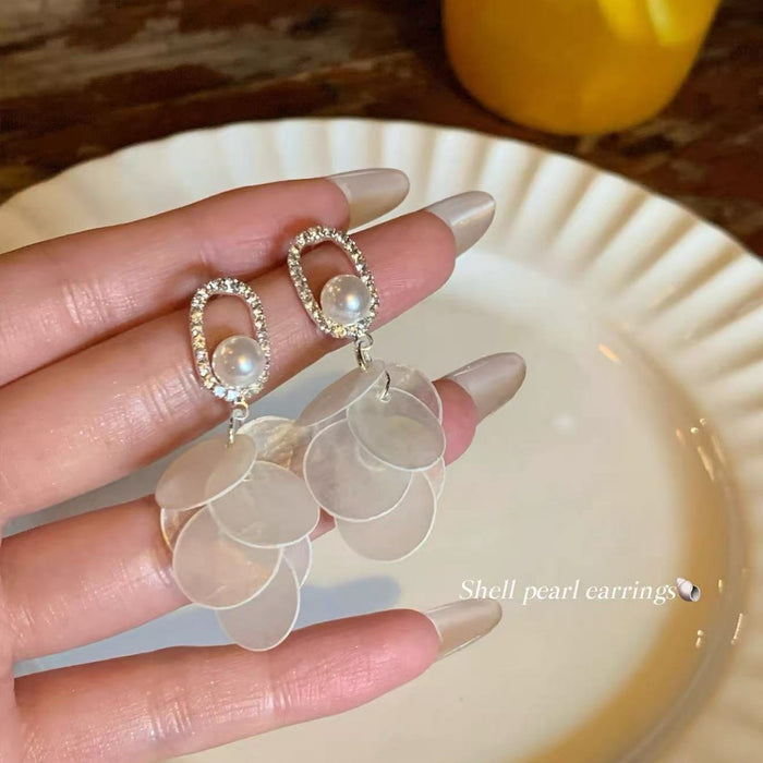 Wholesale Grape Theme Acrylic Earrings - Summer Fashion Jewelry Accessory Gift
