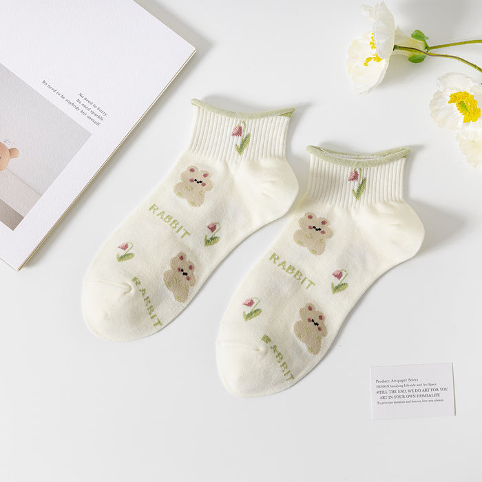 Wholesale Ship socks, combed cotton short tube socks