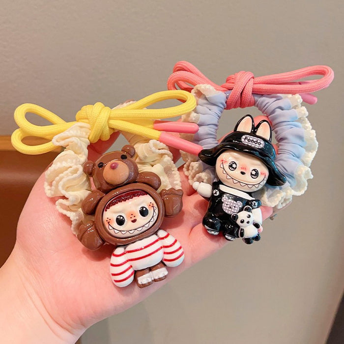 Wholesale Hair Rope for Girls Durable High Elastic Hair Band Rubber Band