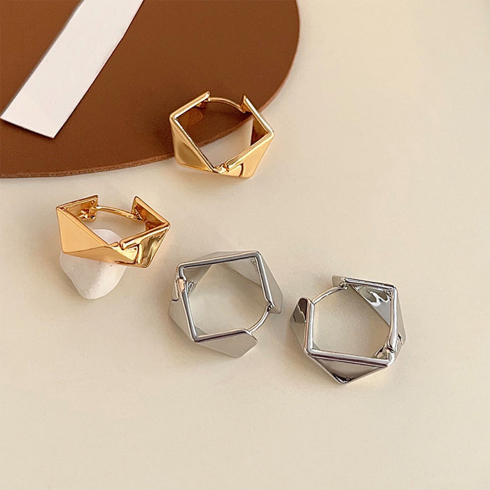 Wholesale Irregular Rhombus Earrings for Women