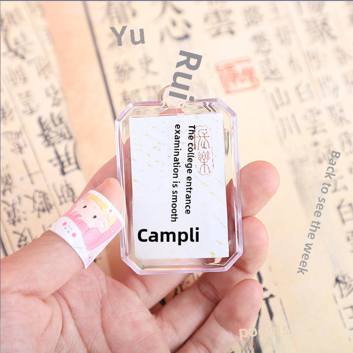 Wholesale Keychain pendant cultural and creative keychain accessories gifts