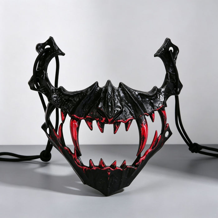 Wholesale Japanese Anime Style Black Werewolf Mask Stylish  Cosplay Mask Decorative Party Costume Accessory For Boutique Resale And Gift