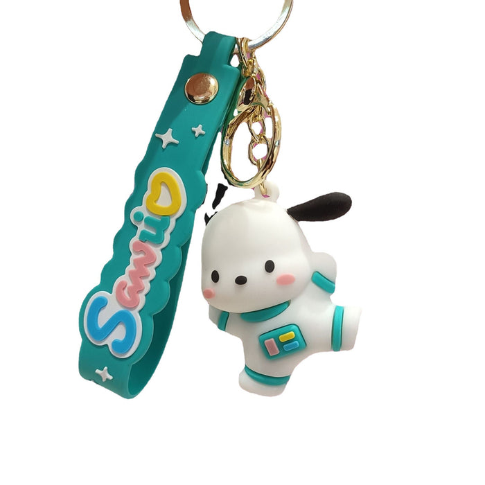 Wholesale Cartoon Silicone Doll Key Chain JDC-KC-KuangK024