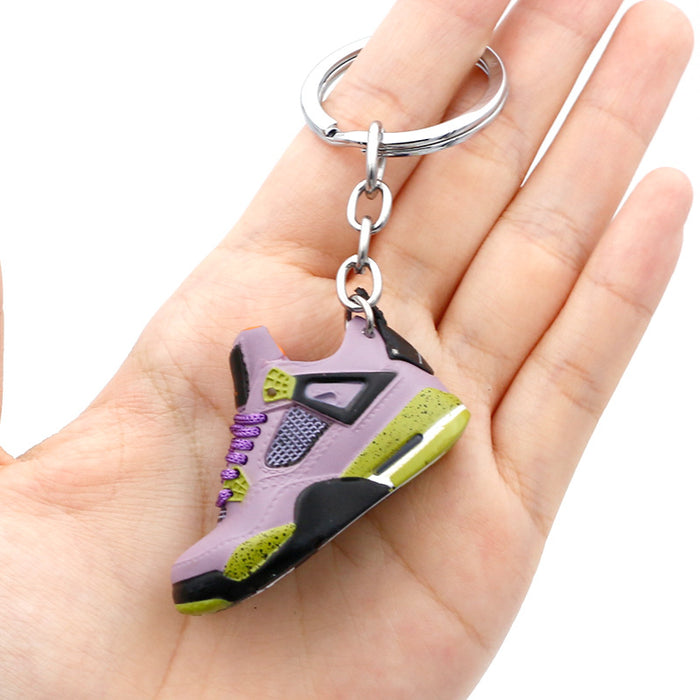 Wholesale PVC Shoe Model Keychain JDC-KC-QLPing003