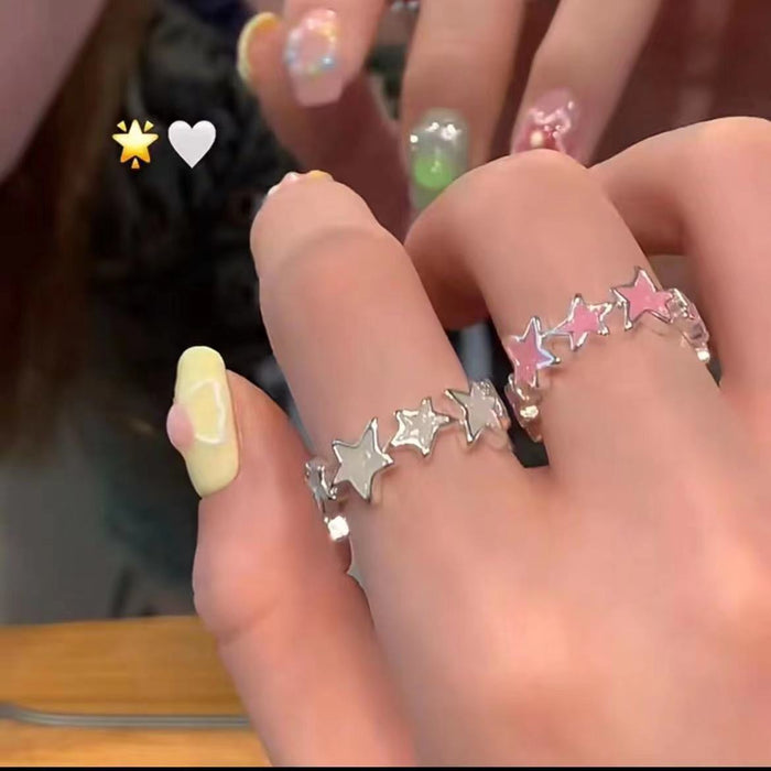 Wholesale Irregular element ring, niche and unique design, high-end and personalized index finger ring