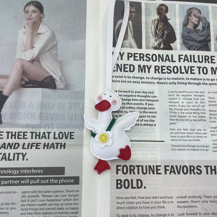 Wholesale Leather bag pendant accessories, cute cartoon accessories, pet bags, keychains