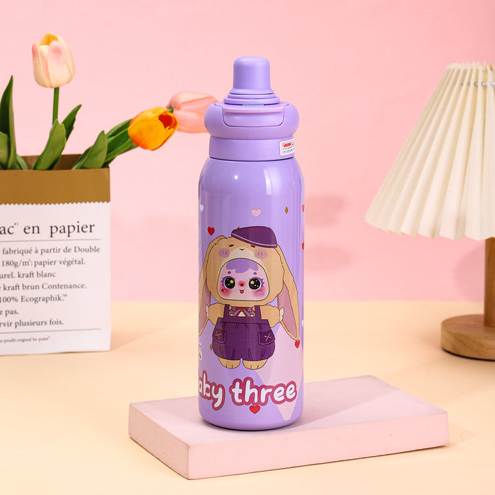 Wholesale Cartoon cute monster rusty steel cartoon drinking water cup