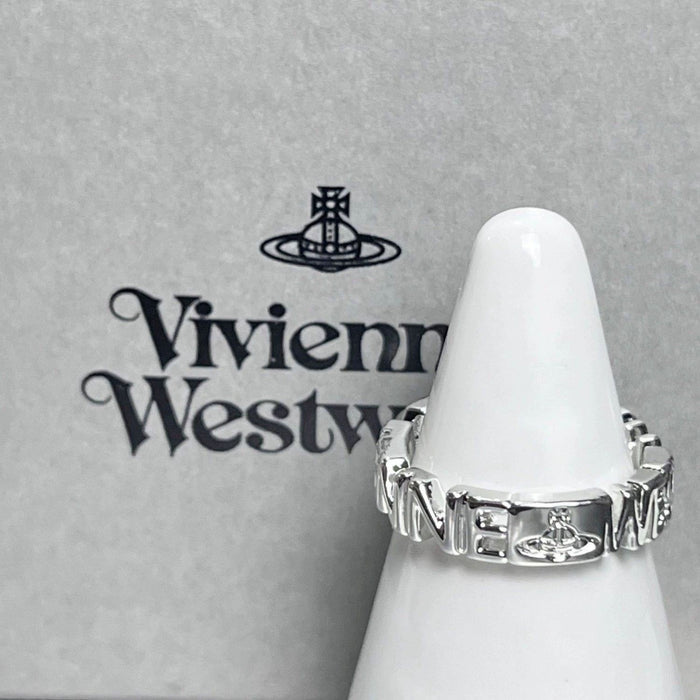 Wholesale Hollow-out Saturn letter open adjustable rings