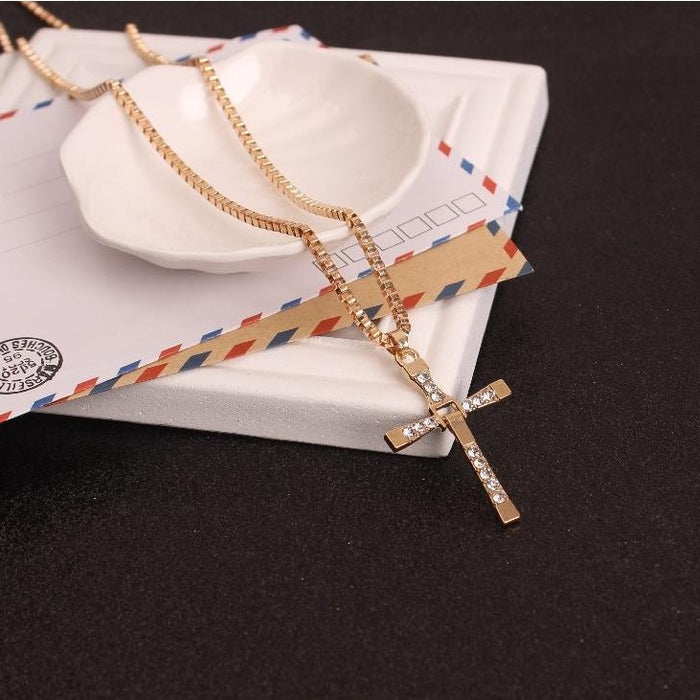Wholesale Cross necklace, personalized necklace, men's pendant accessory