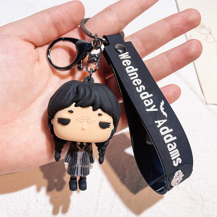 Wholesale Doll PVC Plastic Keychain JDC-KC-QiChao021