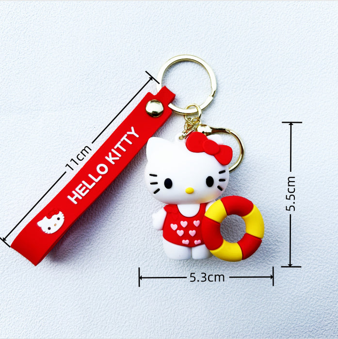 Wholesale PVC Cartoon Doll Keychain JDC-KC-ChuC057