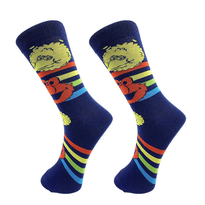 Wholesale Cotton Cartoon Tube Socks JDC-SK-YiYan008