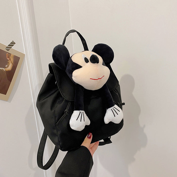 Wholesale Backpack Trendy Bag New Casual Cartoon Large Capacity Bucket Bag Canvas Bag