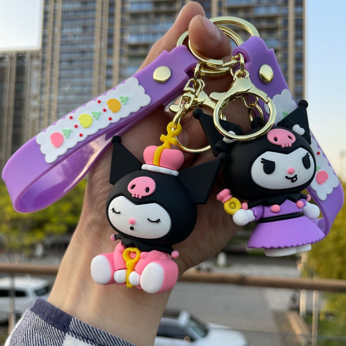 Wholesale Keychain Cute Doll Bag Pendant Hanging Decoration Car Keychain Ring