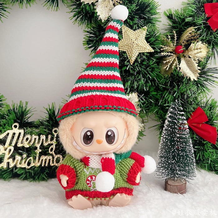 Wholesale Clothing accessories pendant baby clothes Christmas hat f set winter sweater