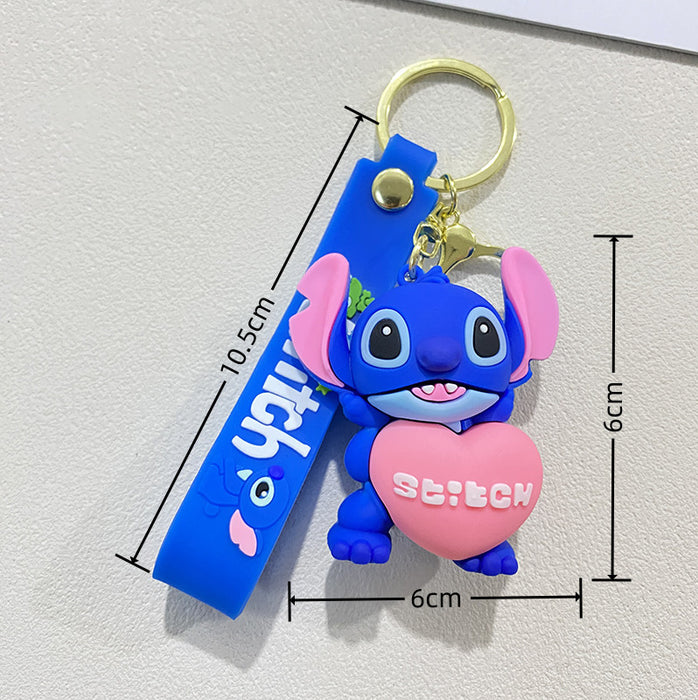 Wholesale Cute Cartoon Heart Keychain