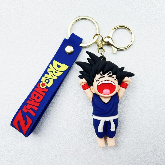 Wholesale Cartoon Silicone Doll Keychain JDC-KC-YiCheng001