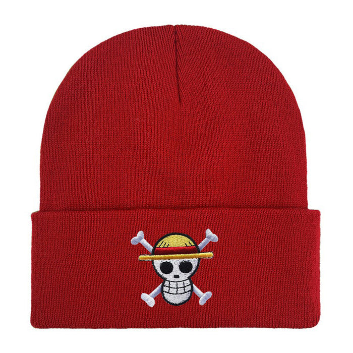 Wholesale Cartoon Embroidery Acrylic Wool Knitted Hat JDC-FH-Shengn005