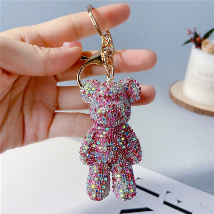 Wholesale Diamond Bear Keychains JDC-KC-JFan018