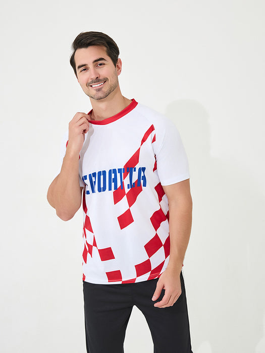 Wholesale World Cup Jersey Short-Sleeved Football Uniform T-Shirt