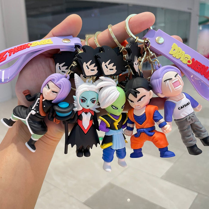 Wholesale Keychain Creative Soft Plastic Doll Car Pendant Backpack Pendant Small Gift