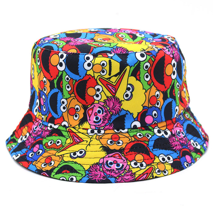 Wholesale Polyester Cartoon Anime Printed Bucket Hat JDC-FH-ZhiXie017