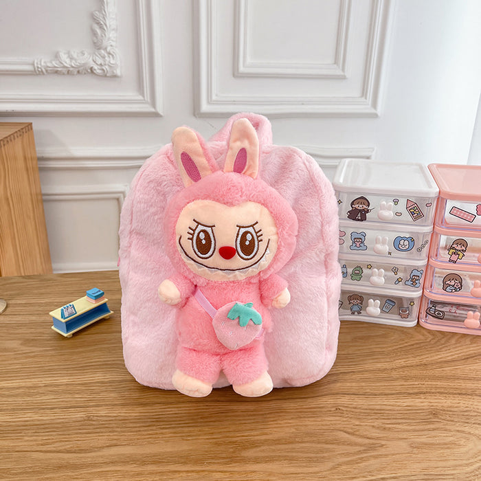Wholesale Cartoon plush toy children' s Shoulder Bags