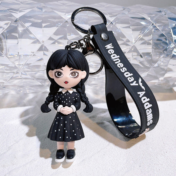 Wholesale Doll PVC Plastic Keychain JDC-KC-QiChao021