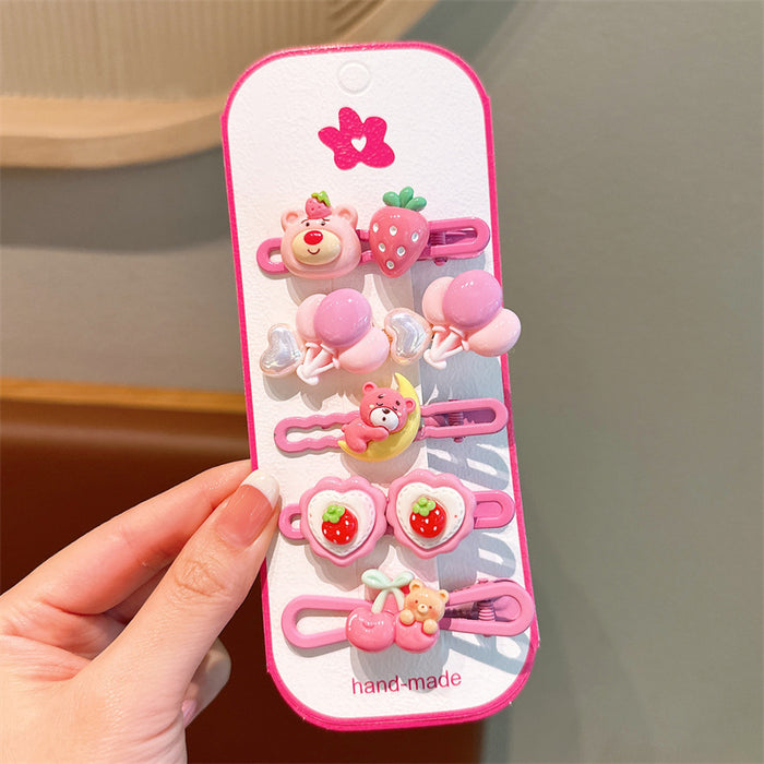 Wholesale Cute Cartoon Animal Hair Clips for Kids Gift Boutique Resale Hair Accessory for Girls
