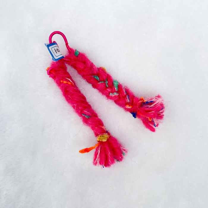 Wholesale Doll Baby Clothes Accessories Vinyl Doll Hair Accessories Multi-Color Wool Braids