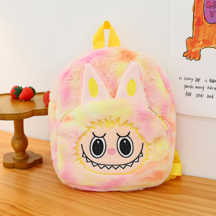 Wholesale Plush Children' s Cartoon Backpack Kindergarten School Bag