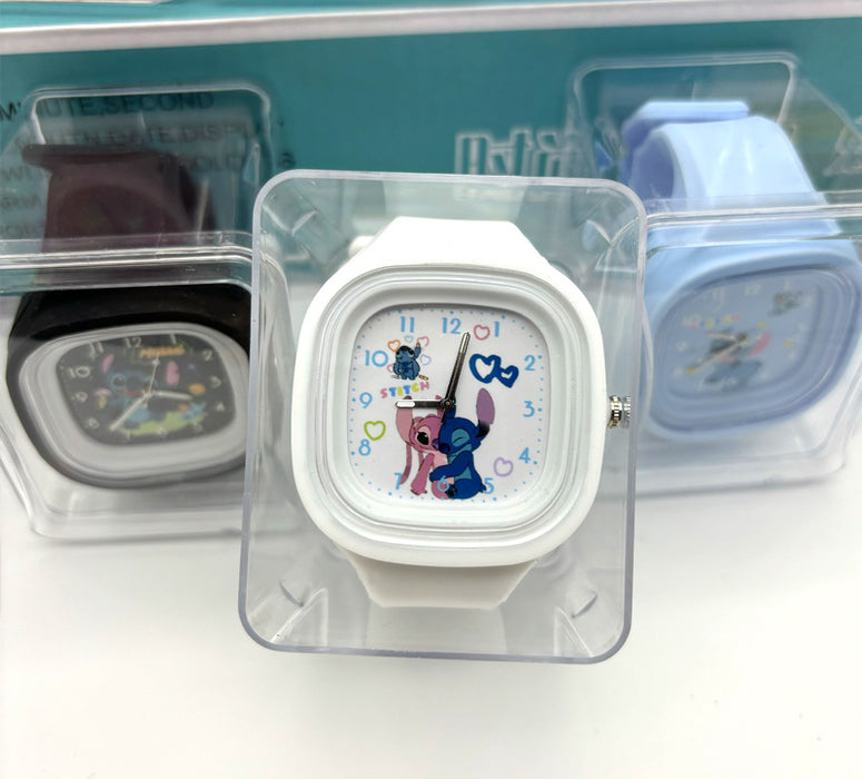 Wholesale  Cute High-Quality Skin-Feel Jelly Silicone Student Watch
