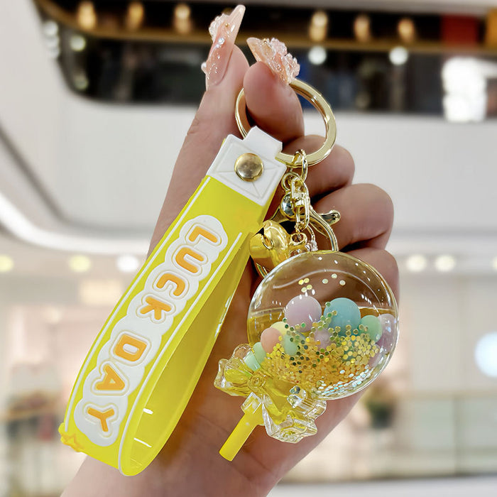 Wholesale Acrylic Cartoon Oiled Cat Claw Keychain JDC-KC-SuXC001