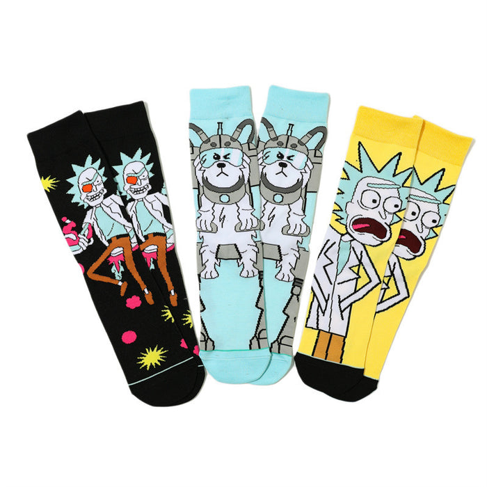 Wholesale Anime mid-calf socks,  couple socks
