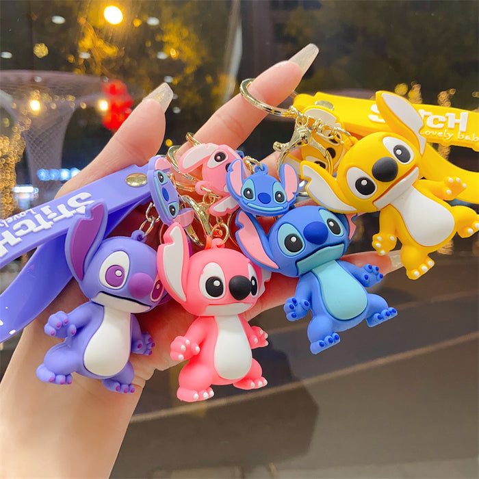 Wholesale Creative Cartoon PVC Doll Keychains JDC-KC-YueW003