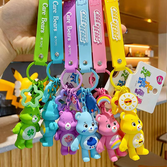 Wholesale PVC Cartoon Doll Bear Keychain JDC-KC-DaoTong001